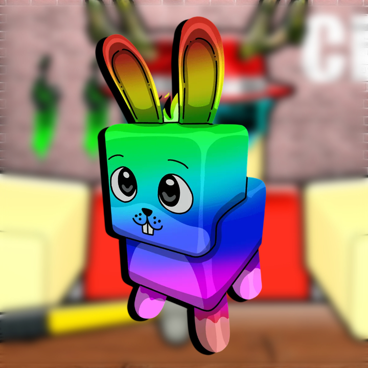 Chroma Fire Bunny
